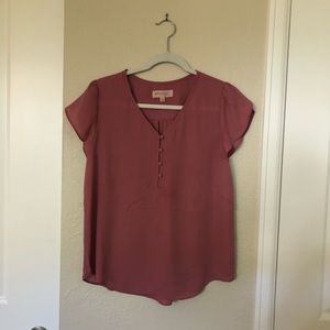 Philosophy Short Sleeve Blouse